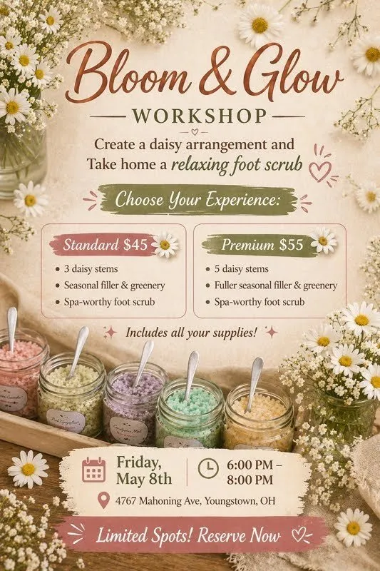 🌼 Bloom & Glow Workshop - Standard