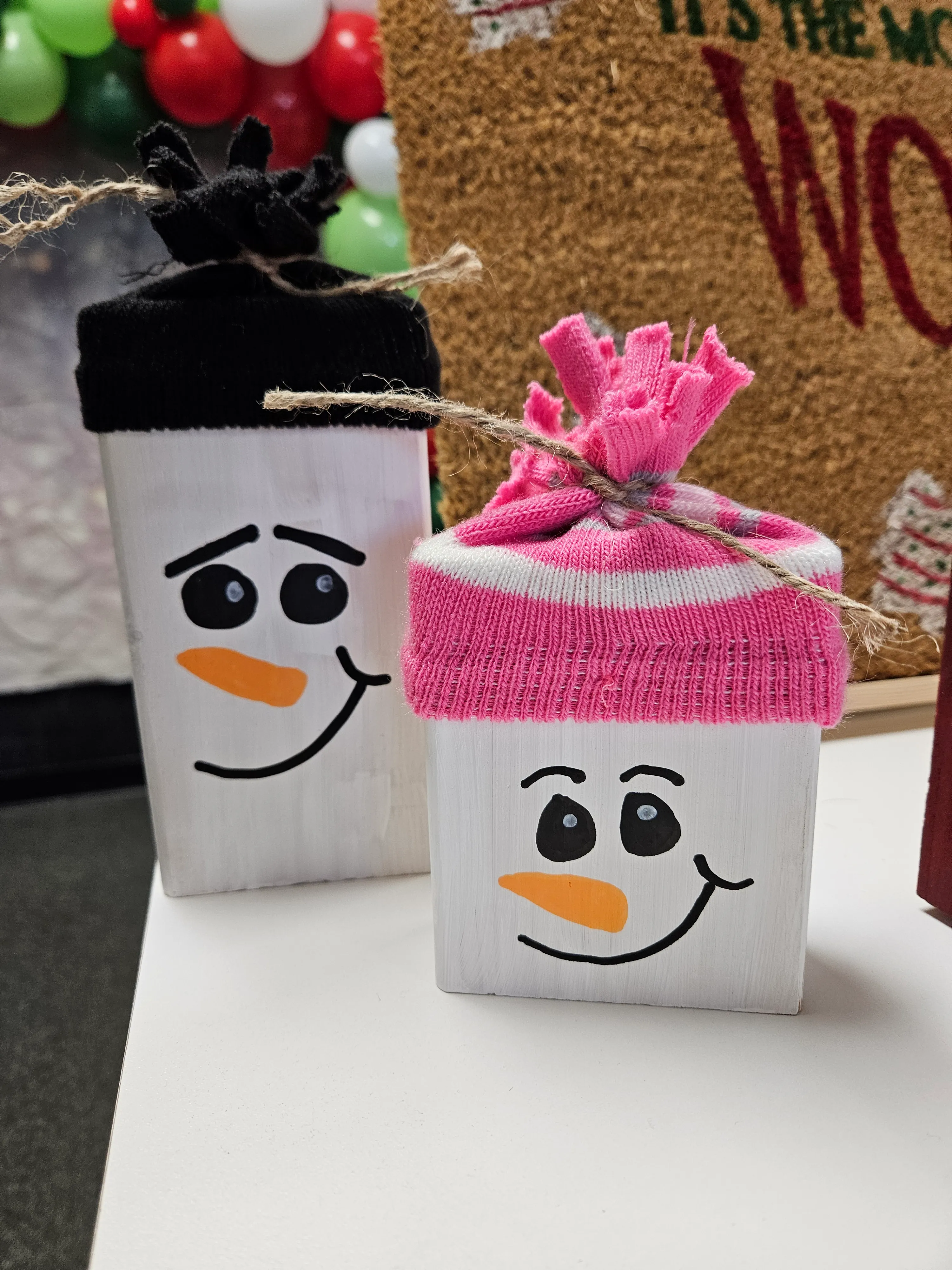 ☃️ Kids Class: Block Snowman 