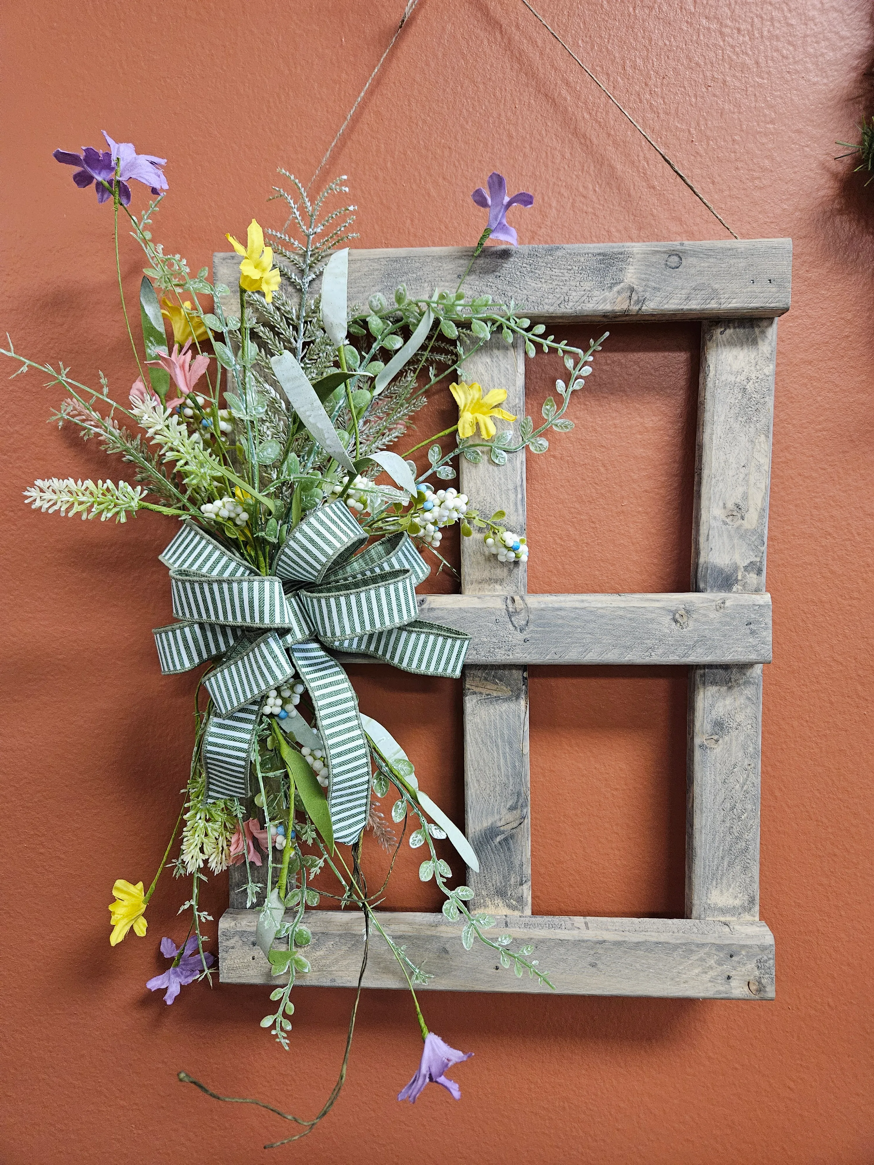 🌸 Window Frame Spring Décor Workshop