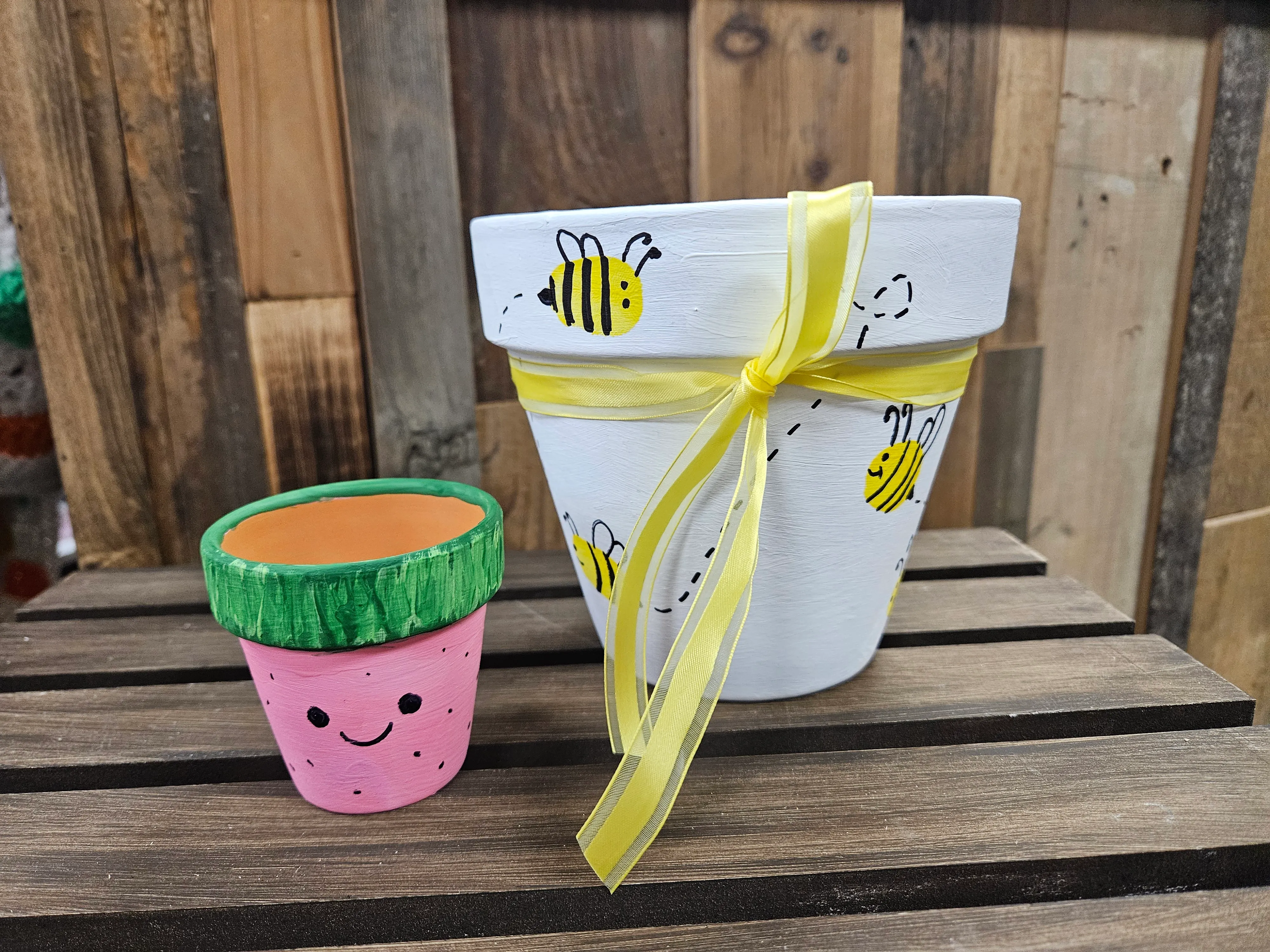 🌼 Paint Your Own Flower Pot Workshop
