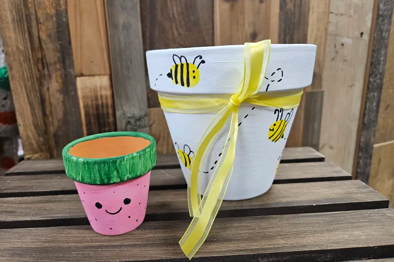 🌼 Paint Your Own Flower Pot Workshop