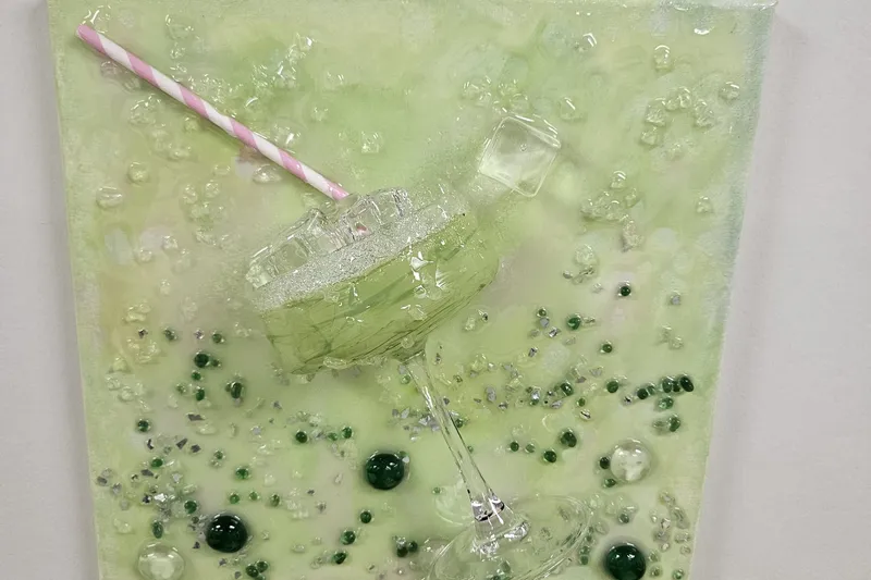 🍹 Margarita Glass Resin Art Workshop