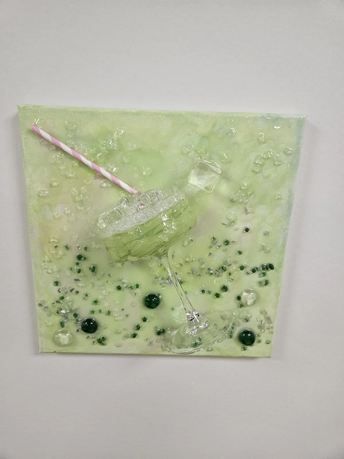🍹 Margarita Glass Resin Art Workshop
