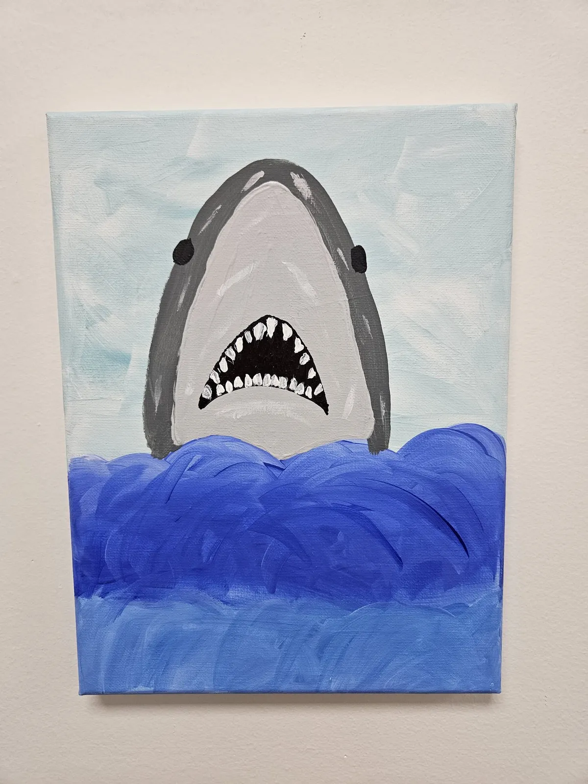 π¦ Shark Week Canvas Paint Class