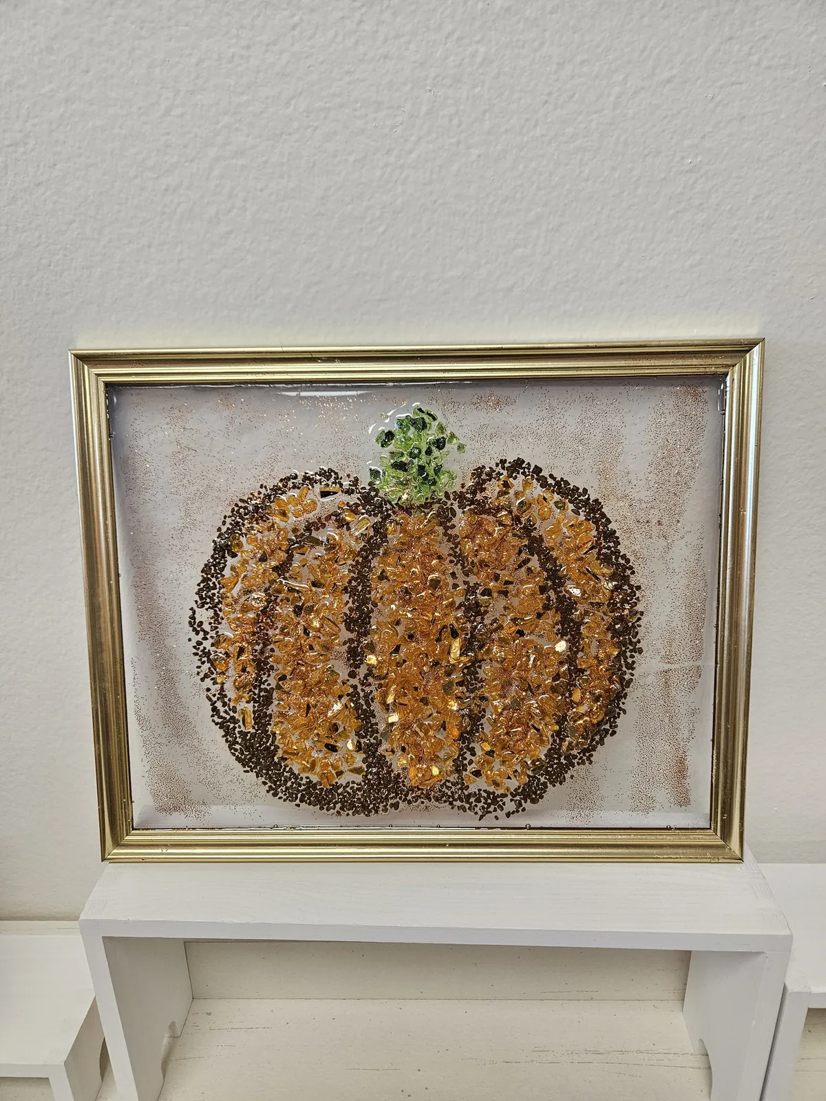 🍂🎃 Fall or Halloween Resin Art Frame Workshop