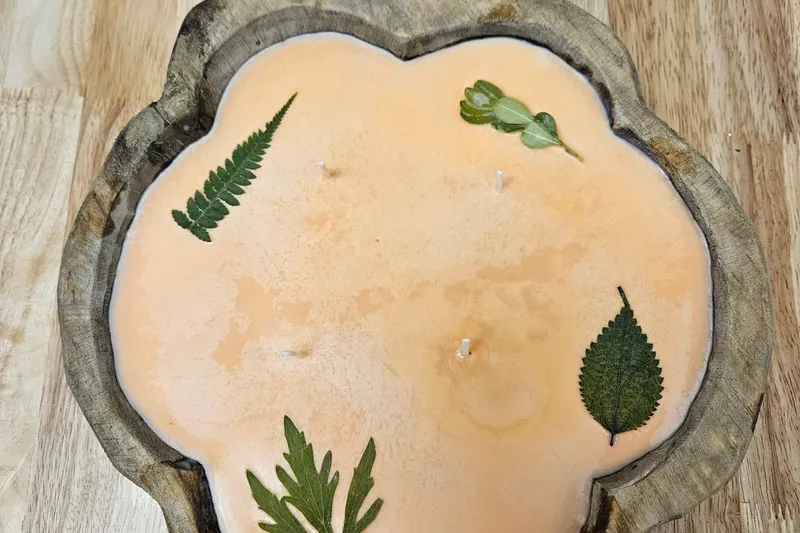 🎃 Pumpkin Dough Bowl Candle Class