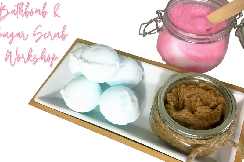 Bath Bombs and Sugar Scrub