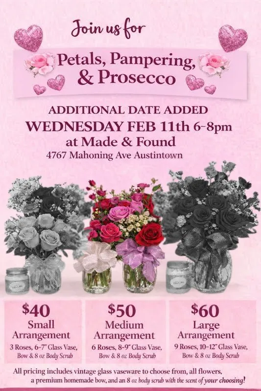 ๐ธ Petals, Pampering & Prosecco Party ๐ธ Medium Arrangement
